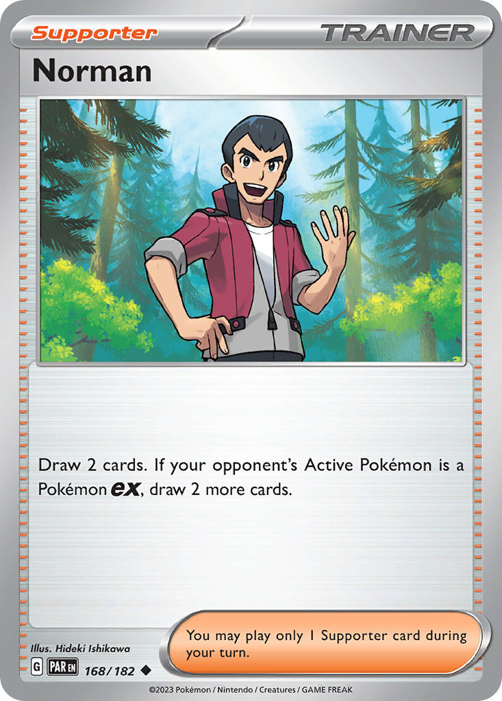 Norman⁣ - Paradox Rift⁣ (Uncommon)⁣ [168] English / Near Mint / Reverse-Holo Normal