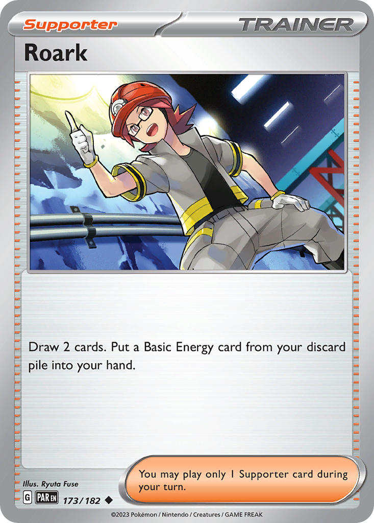 Roark⁣ - Paradox Rift⁣ (Uncommon)⁣ [173] English / Near Mint / Reverse-Holo Normal