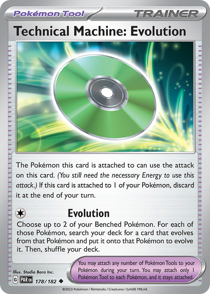 Technical Machine: Evolution⁣ - Paradox Rift⁣ (Uncommon)⁣ [178] English / Near Mint / Normal