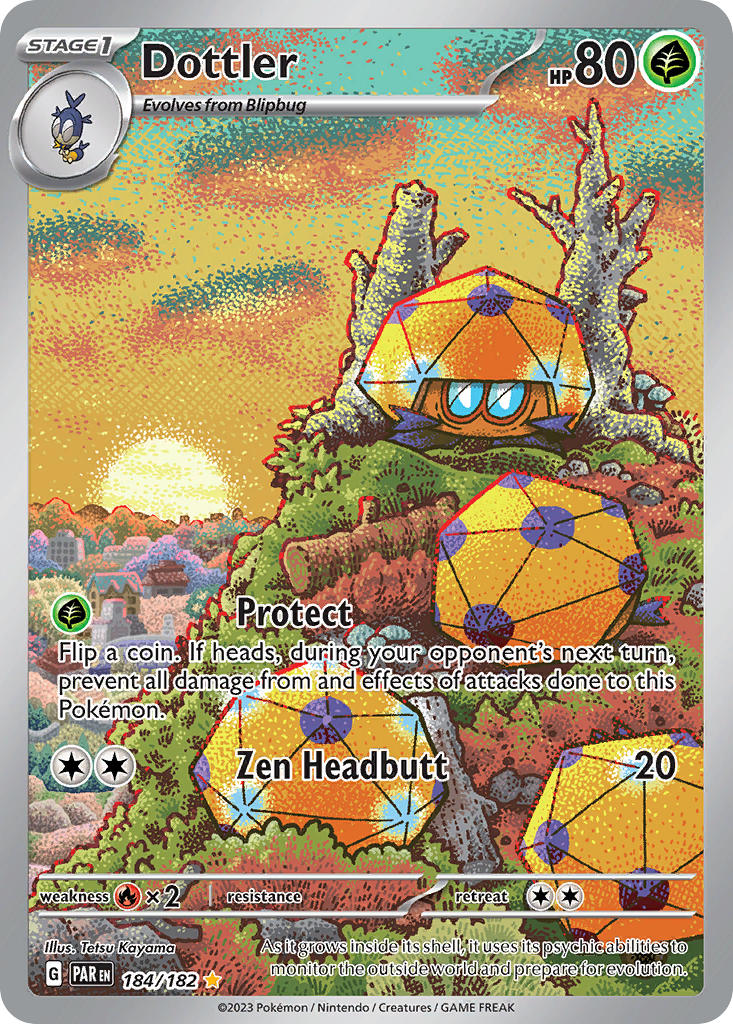 Dottler⁣ - Paradox Rift⁣ (Illustration Rare)⁣ [184] English / Near Mint / Normal