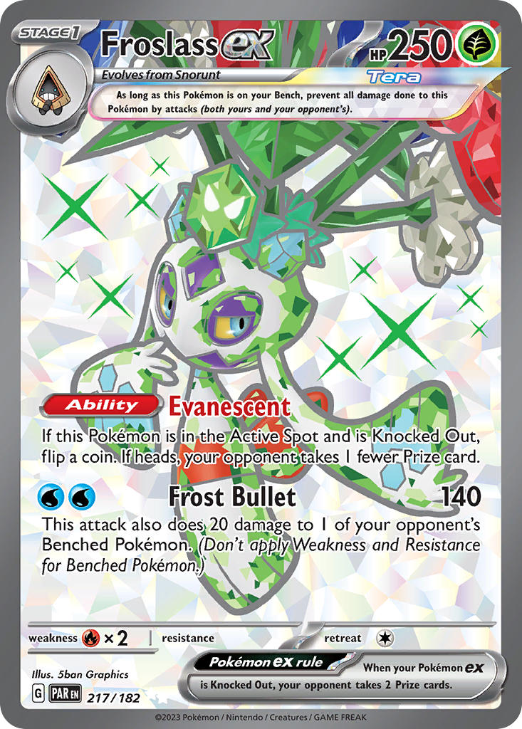 Froslass ex⁣ - Paradox Rift⁣ (Ultra Rare)⁣ [217] English / Near Mint / Normal