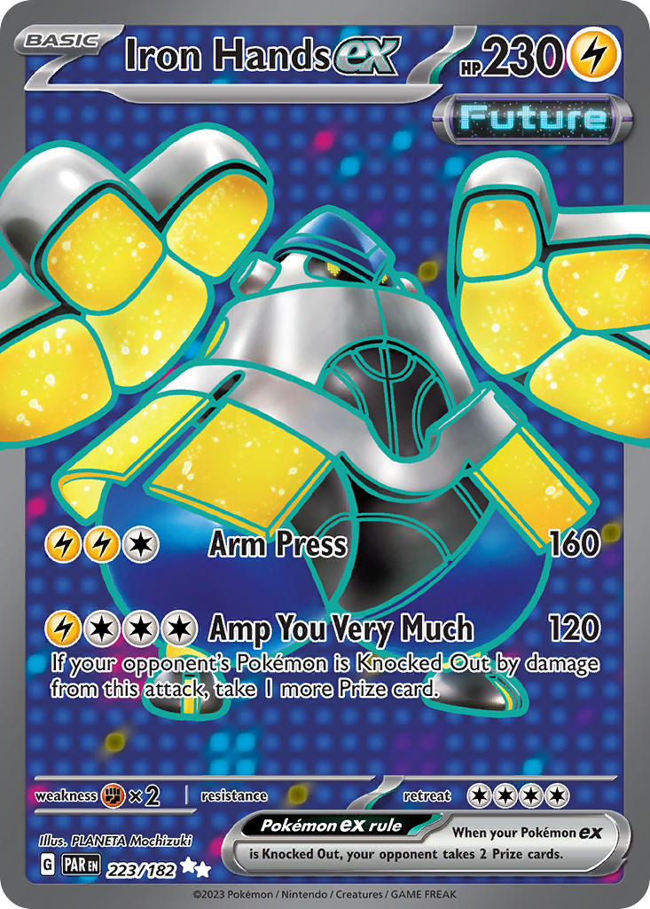 Iron Hands ex⁣ - Paradox Rift⁣ (Ultra Rare)⁣ [223] English / Near Mint / Normal