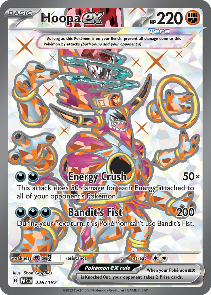 Hoopa ex⁣ - Paradox Rift⁣ (Ultra Rare)⁣ [226] English / Near Mint / Normal