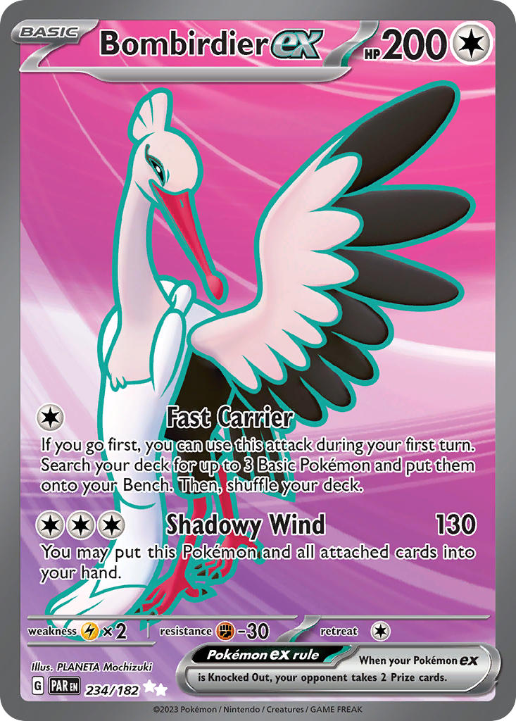 Bombirdier ex⁣ - Paradox Rift⁣ (Ultra Rare)⁣ [234] English / Near Mint / Normal