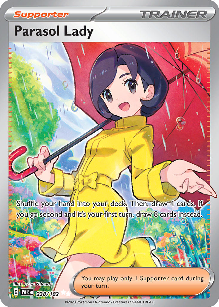 Parasol Lady⁣ - Paradox Rift⁣ (Ultra Rare)⁣ [238] English / Near Mint / Normal