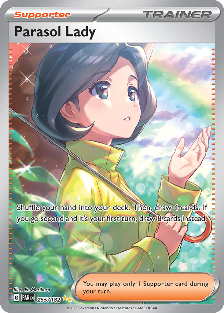 Parasol Lady⁣ - Paradox Rift⁣ (Special Illustration Rare)⁣ [255] English / Near Mint / Normal