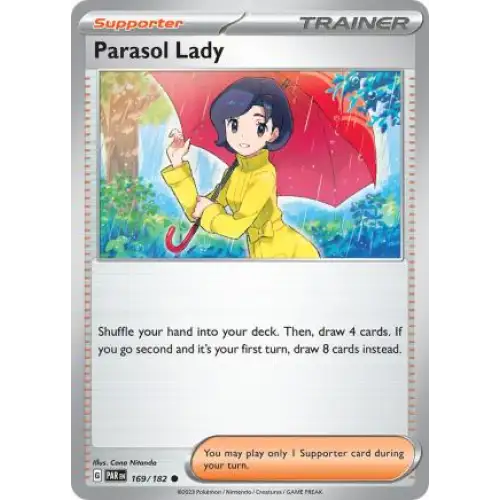 Parasol Lady - 169/182 - Enkeltkort