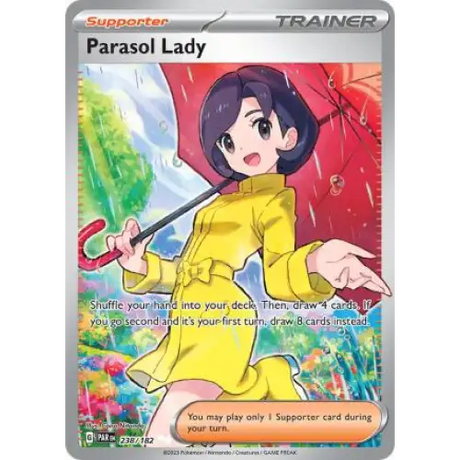 Parasol Lady - Full Art - 238/182 - Enkeltkort