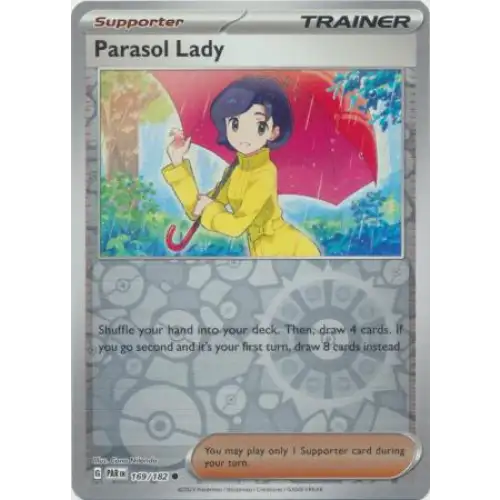 Parasol Lady - Reverse - 169/182 - Enkeltkort