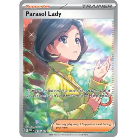 Parasol Lady - Special Art Rare - 255/182 - Enkeltkort