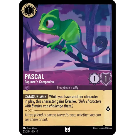 Pascal - Rapunzel’s Companion (Uncommon) - 53/204