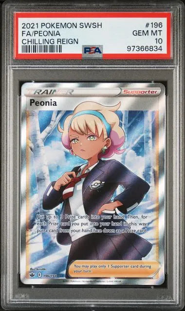 Peonia - Chilling Reign (Ultra Rare) [CRE-196]