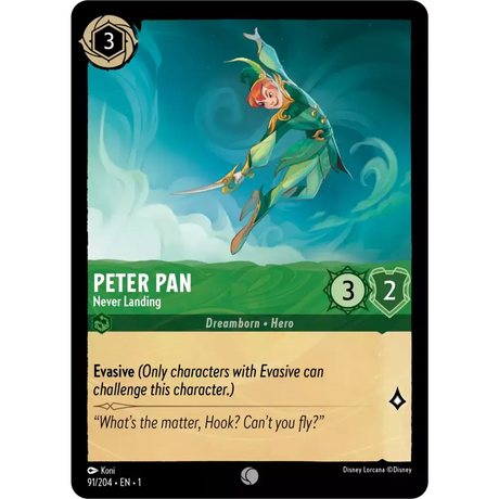 Peter Pan - Never Landing (Common) - 91/204 - Disney