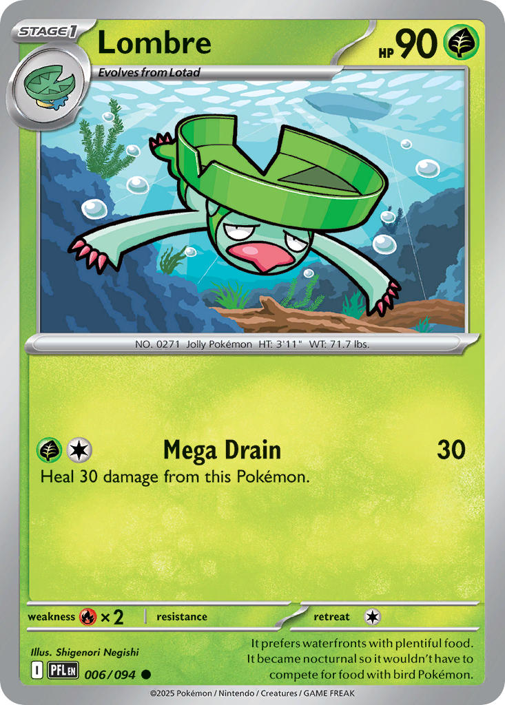 Lombre - Phantasmal Flames (Common) [PFL-006] English / Near Mint / Normal