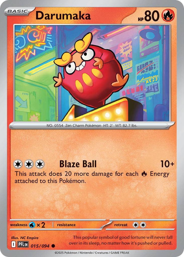 Darumaka - Phantasmal Flames (Common) [PFL-015] English / Near Mint / Normal