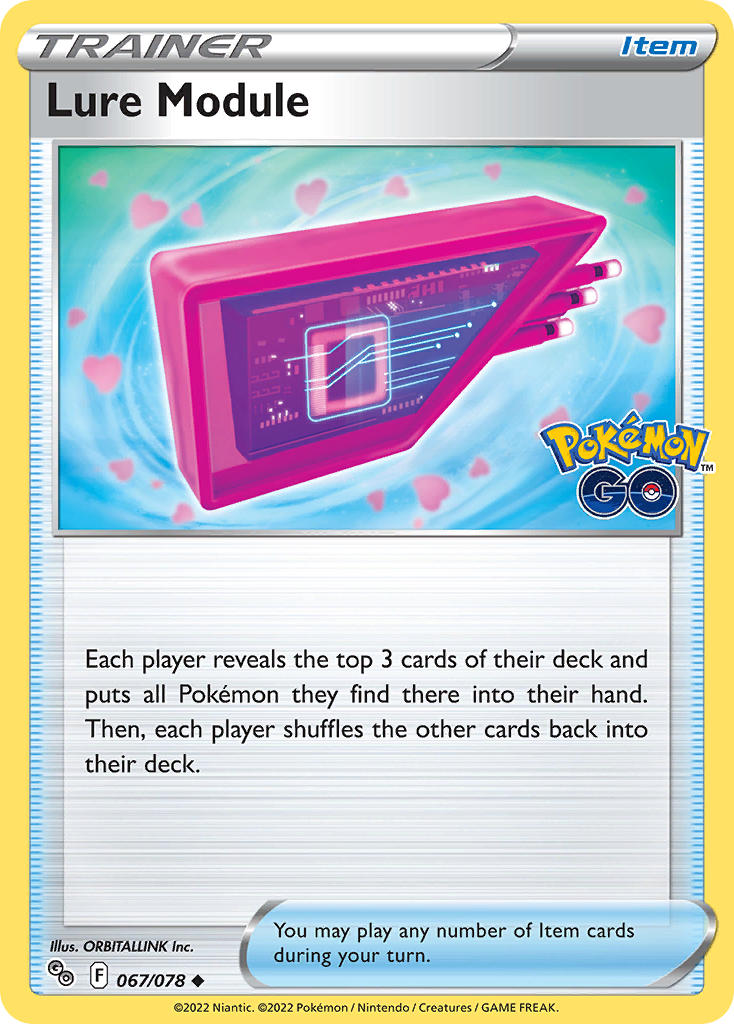 Lure Module - Pokémon GO (Uncommon) [PGO-067] English / Near Mint / Normal