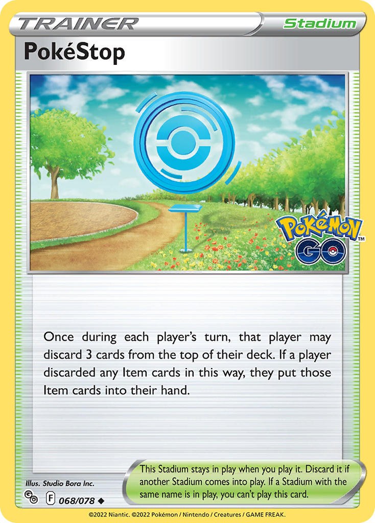 PokéStop - Pokémon GO (Uncommon) [PGO-068] English / Near Mint / Normal