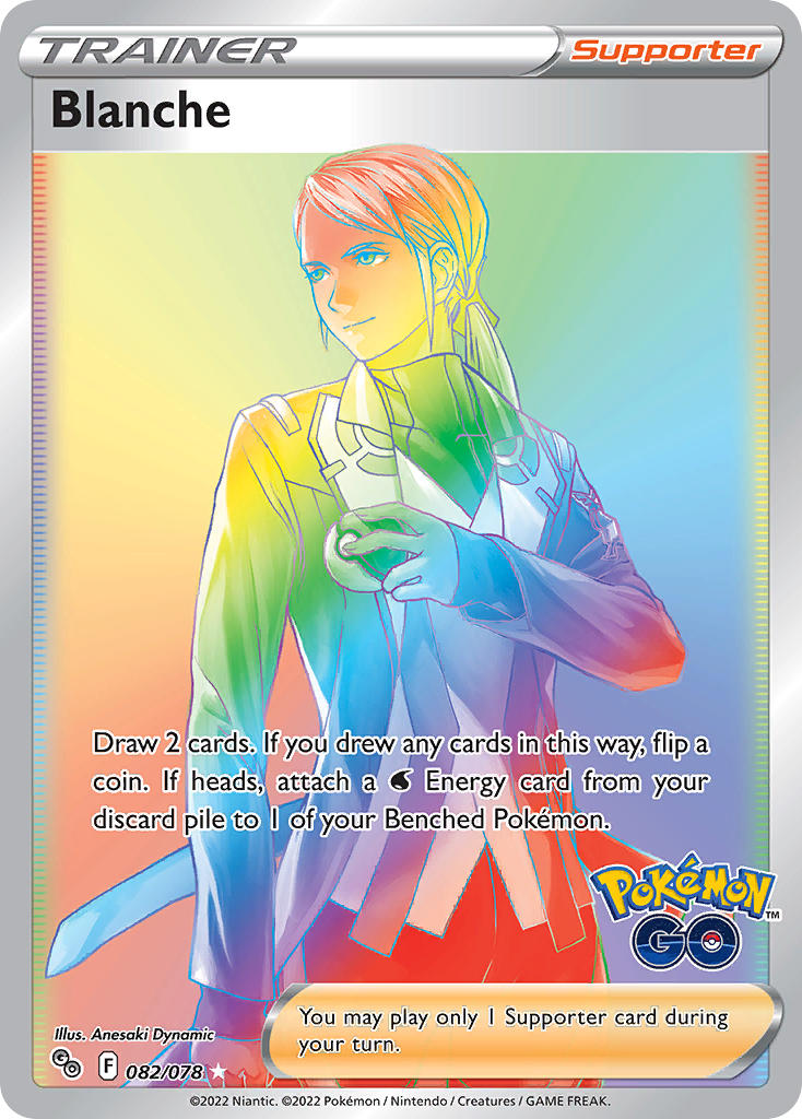 Blanche - Pokémon GO (Secret Rare) [PGO-082] English / Near Mint / Normal