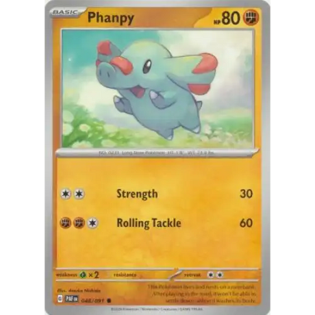 Phanpy - 048/091 - Enkeltkort