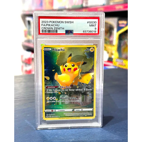 Pikachu - Crown Zenith - GG30 - PSA 9 - Graded Card