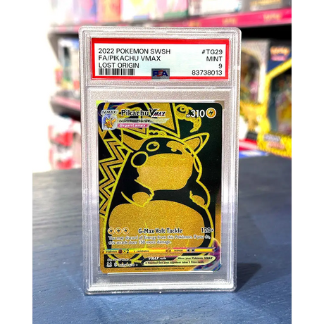 Pikachu VMAX - Lost Origin - TG29 - PSA 9 - Graded Card