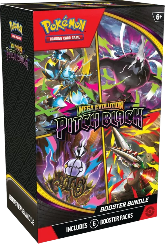 Pokémon TCG: Mega Evolution: Pitch Black - Booster Bundle Kortspil