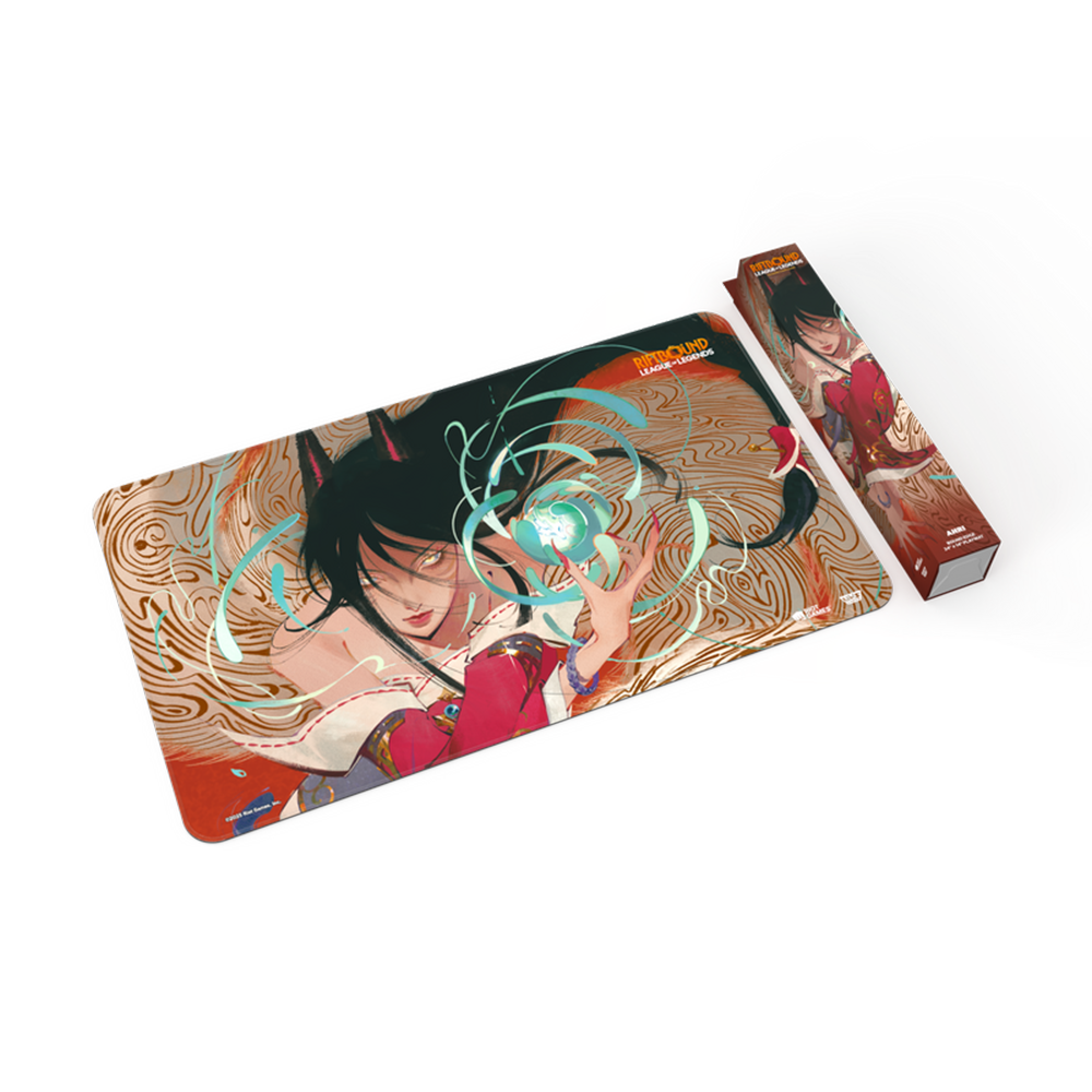 Riftbound League of Legends TCG Ahri Playmat Musemaatte Tilbehor