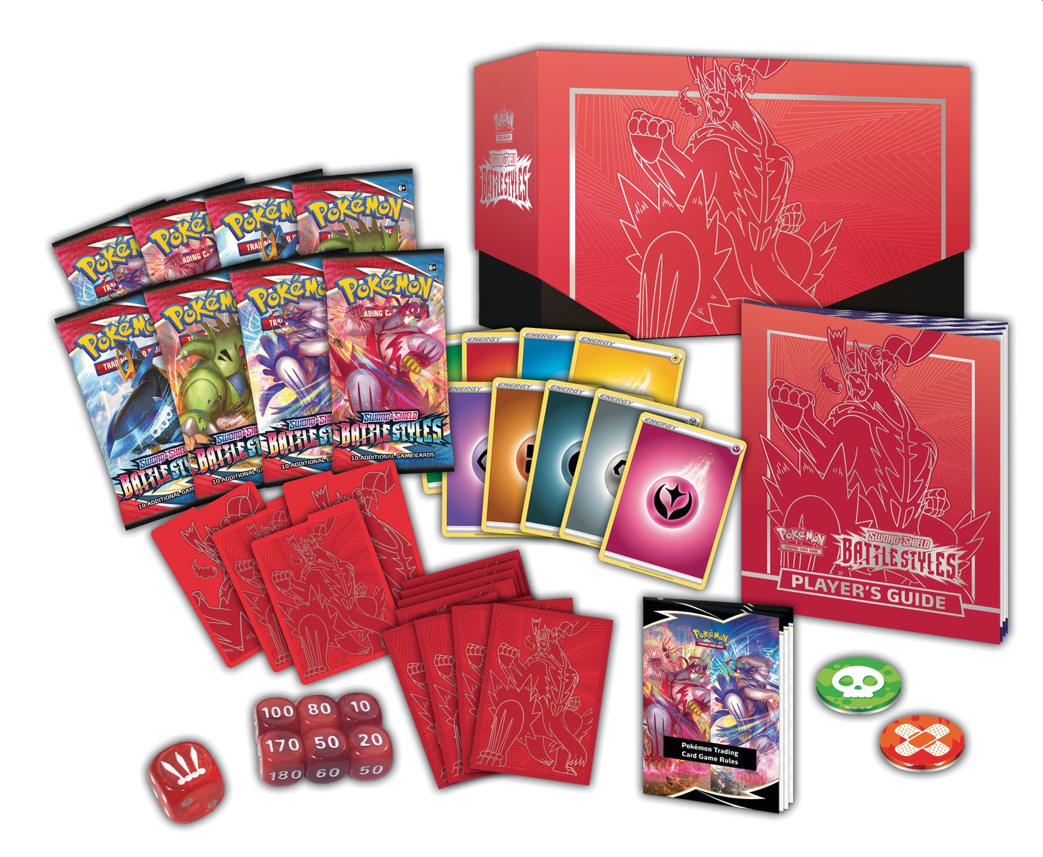 Pokémon TCG: Sword & Shield Battle Styles - Elite Trainer Box (Single Strike Urshifu)