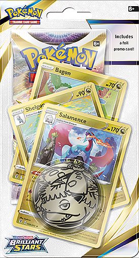 Pokémon TCG: Sword & Shield - Brilliant Stars Premium Checklane Blister