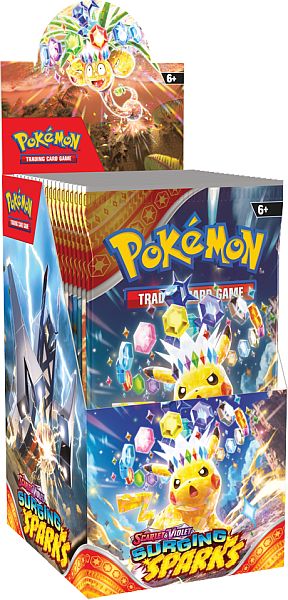 Pokémon TCG: Scarlet & Violet: Surging Sparks - Half-Size Booster Box (18 Packs)