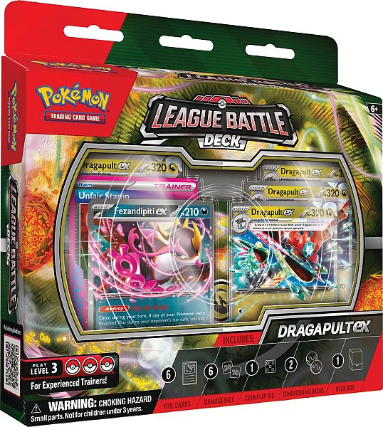 Pokémon TCG: Dragapult ex League Battle Deck Kortspil