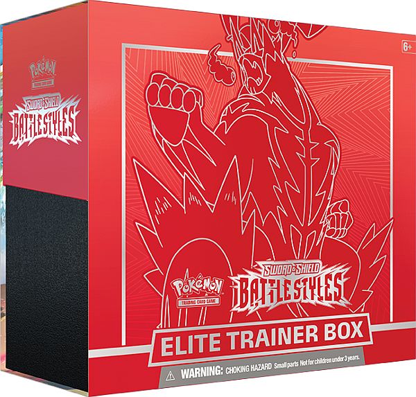 Pokémon TCG: Sword & Shield Battle Styles - Elite Trainer Box (Single Strike Urshifu)