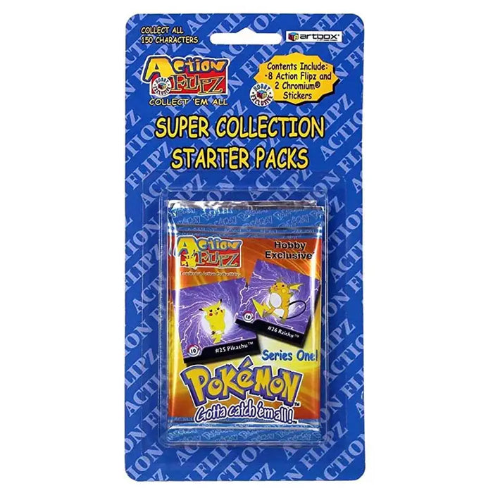 Pokémon Action Flipz: Series One (fra 1999) Action Flipz Artbox 