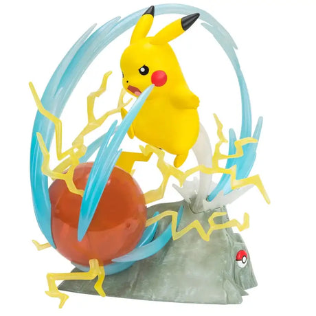 Pokémon: Deluxe Collector Statue - Pikachu Action- og legetøjsfigurer Select 