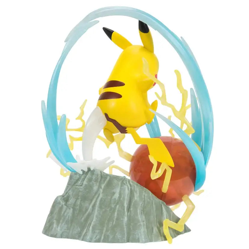 Pokémon: Deluxe Collector Statue - Pikachu Action- og legetøjsfigurer Select 
