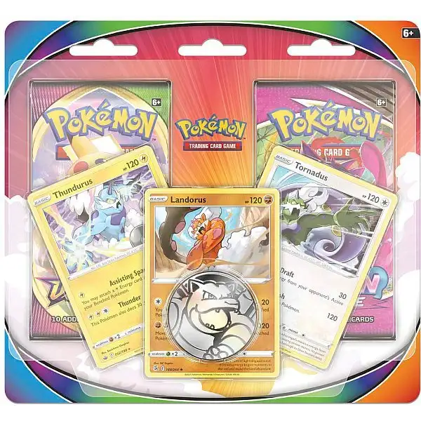 Pokémon TCG: Enhanced 2-Pack Pin Blister - Thundurus, Landorus & Tornadus