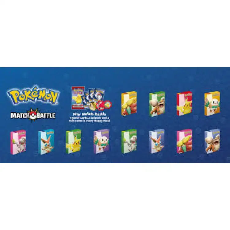 pokemon 2022 mcdonald's happy meal match battle promo booster pack Pokemon Match Battle: McDonald's 2022 Promo Booster (USA) – Matraws