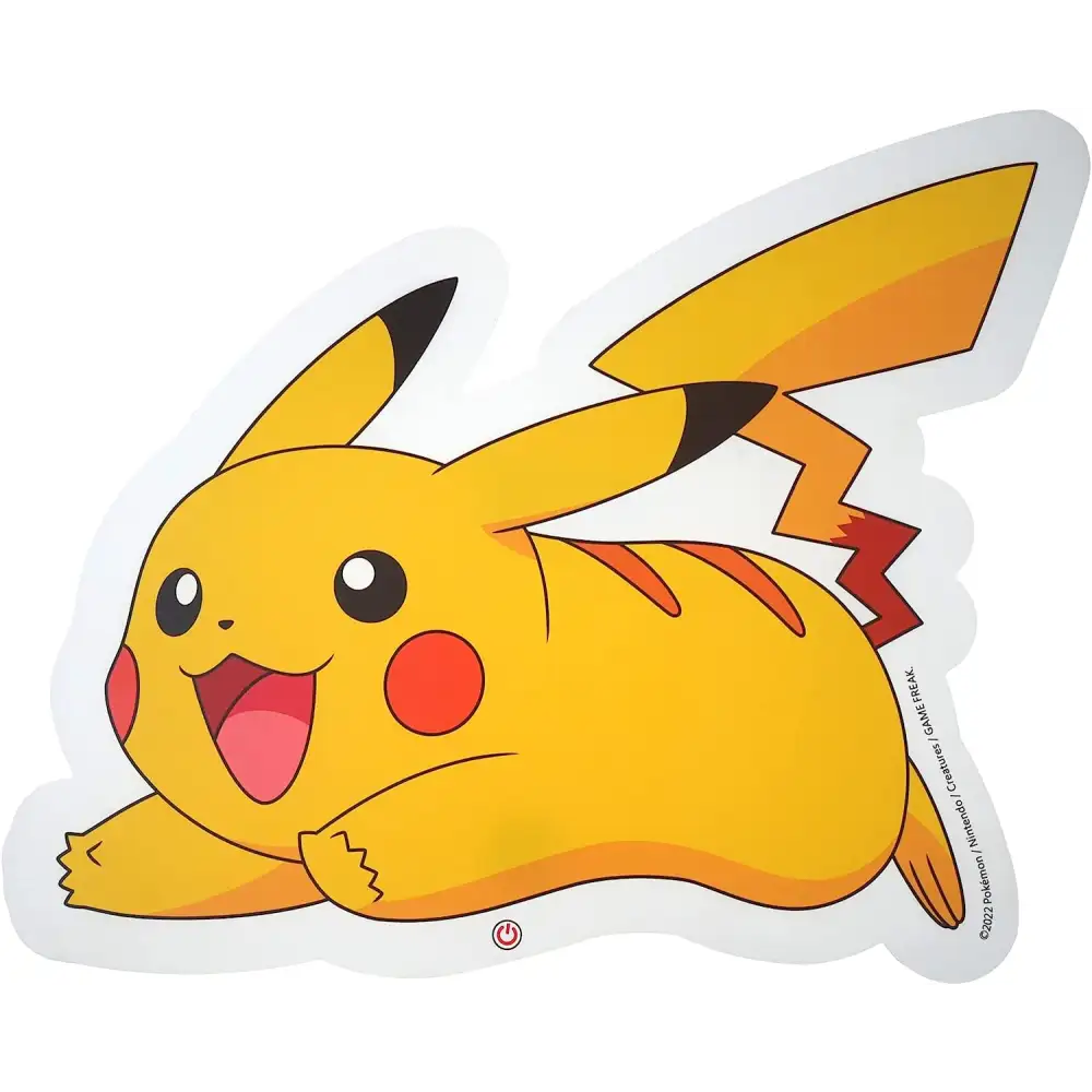 Pokémon: Pikachu LED Væg-Lampe - LED Lampe