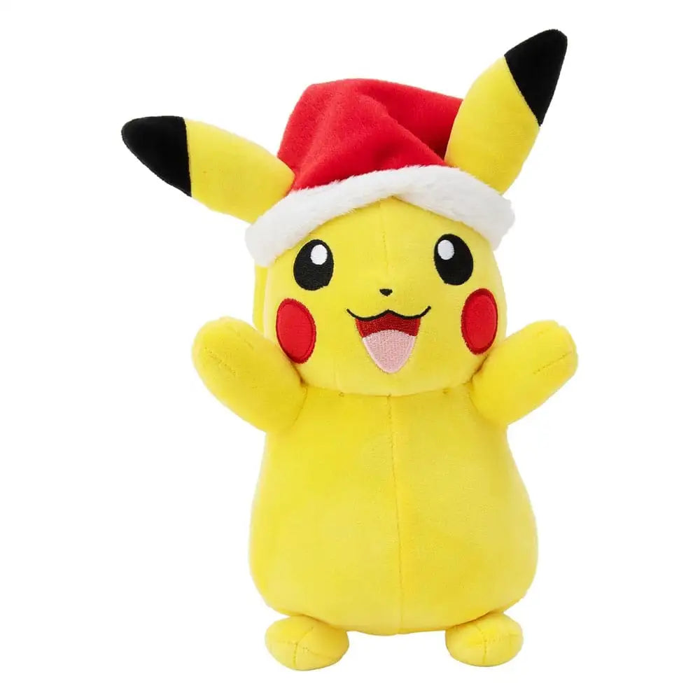 Pokémon Plush: Pikachu Bamse med Nissehue - 20 cm - Tøjdyr