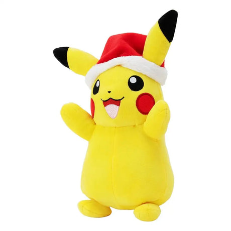 Pokémon Plush: Pikachu Bamse med Nissehue - 20 cm - Tøjdyr