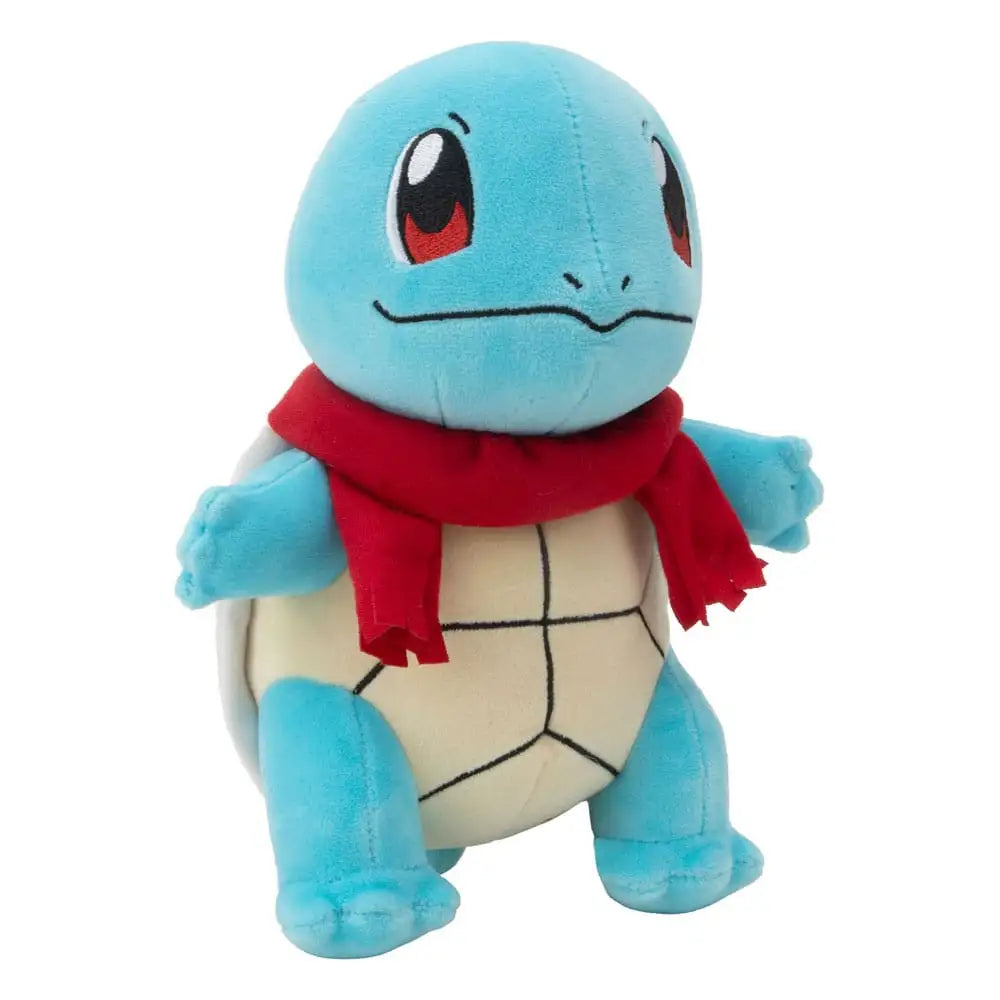 Pokémon Plush: Squirtle Bamse med Halstørklæde - 20 cm