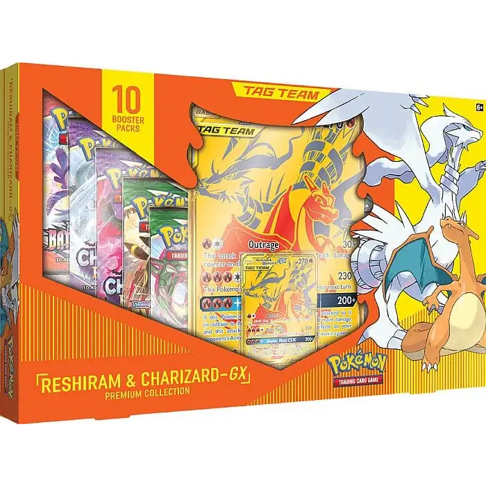 Pokémon: Reshiram & Charizard GX - Premium Collection Special Collection Pokémon 