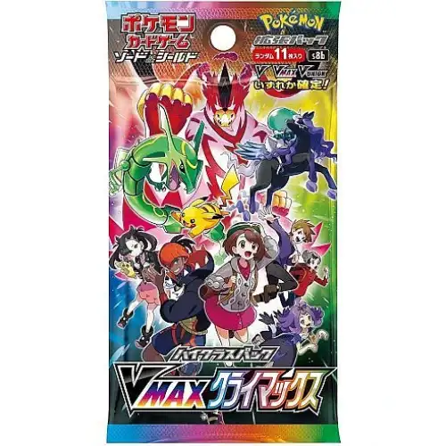 Pokémon: s8b, "VMAX Climax" High Class Booster Pack (Japansk) Booster Pack Pokémon 