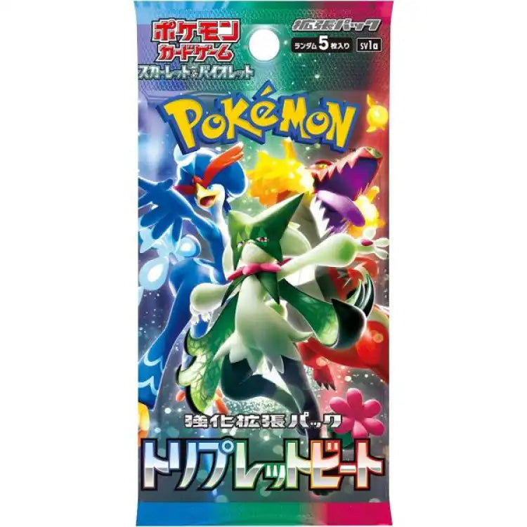 Pokémon TCG: SV1A Triplet Beat Booster Pack (Japansk)