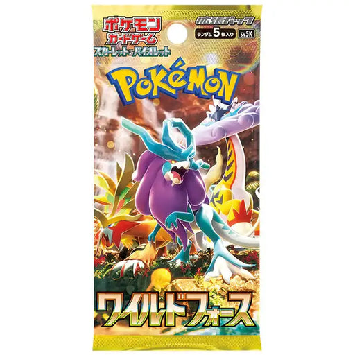 Pokémon: SV5K ’Wild Force’ Booster Pack (Japansk)