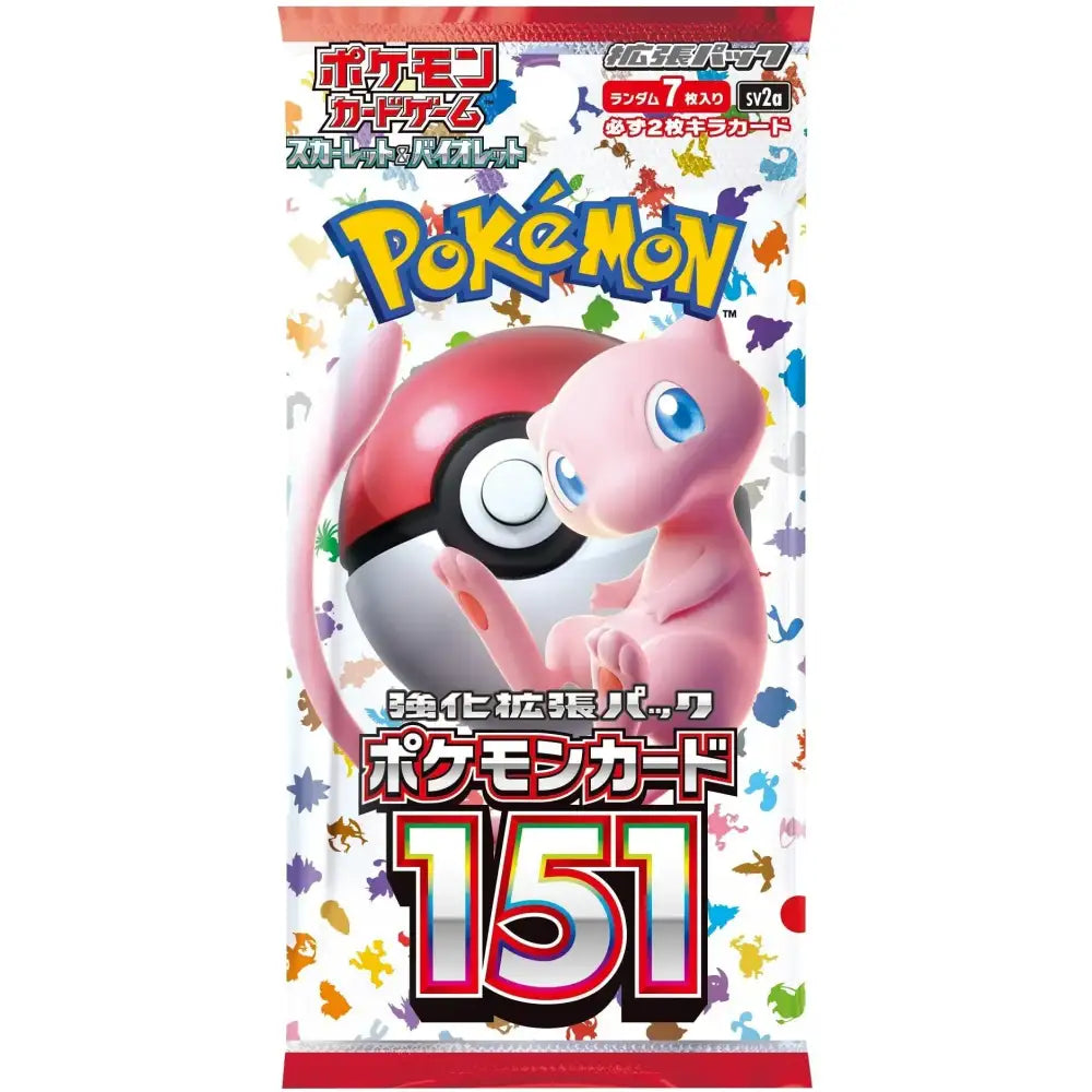 Pokémon TCG: sv2a 151 Booster Pack (Japansk)
