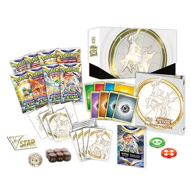 Pokémon: Sword & Shield Brilliant Stars Elite Trainer Box Collectible Trading Cards Pokémon 