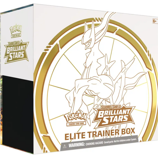 Pokémon: Sword & Shield Brilliant Stars Elite Trainer Box Collectible Trading Cards Pokémon 
