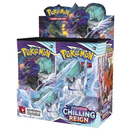 Pokémon: Sword & Shield Chilling Reign Booster Box Collectible Trading Cards Pokémon 