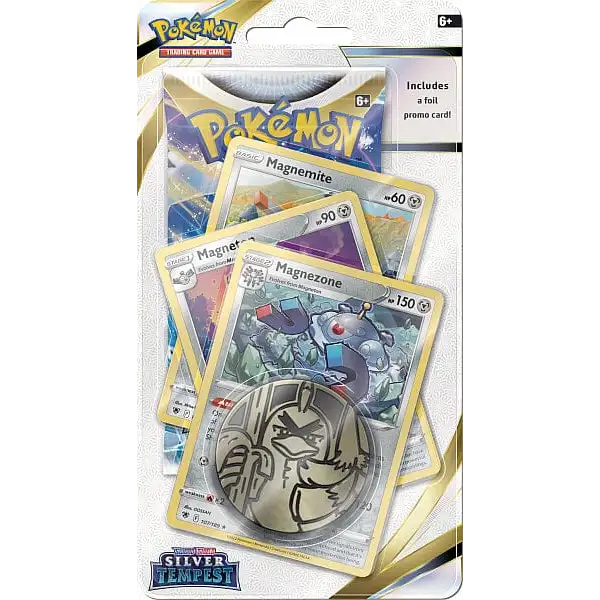 Pokémon: Sword & Shield Silver Tempest Premium Checklane Blister - Magnezone Samlekort Pokémon 